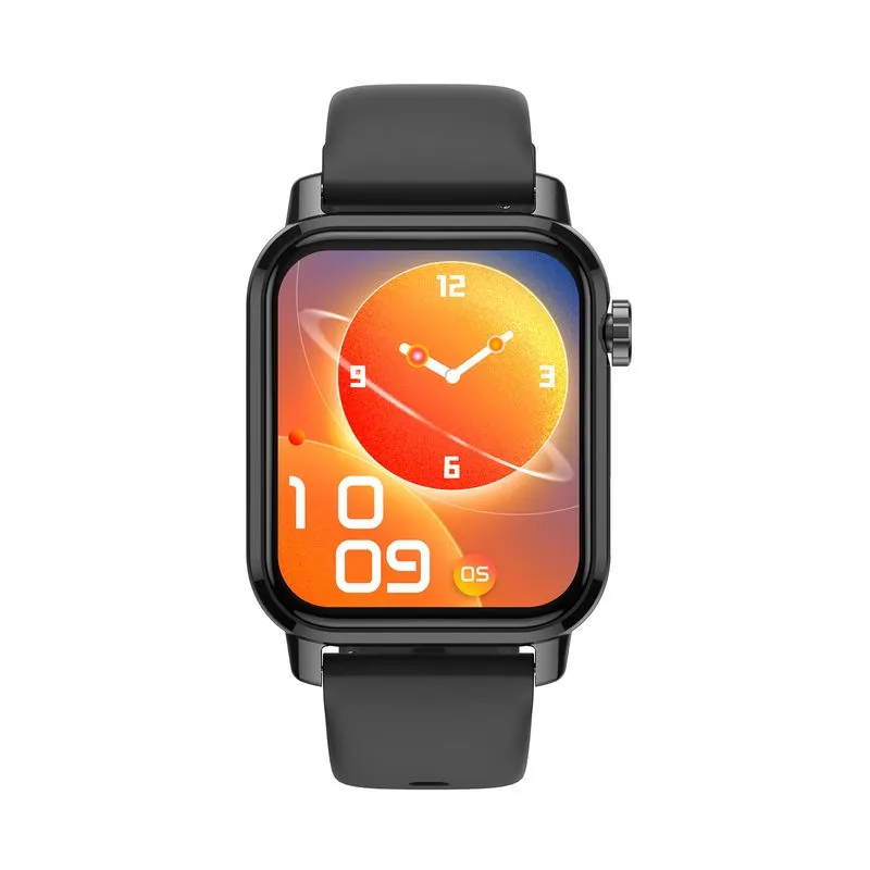 Smartwatch Havit M9078 con tablero rectangular de 1.85", negro