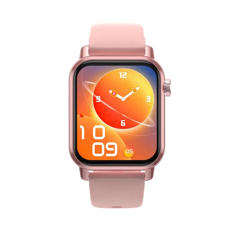 Smartwatch Havit M9078 con tablero rectangular de 1.85", rosado
