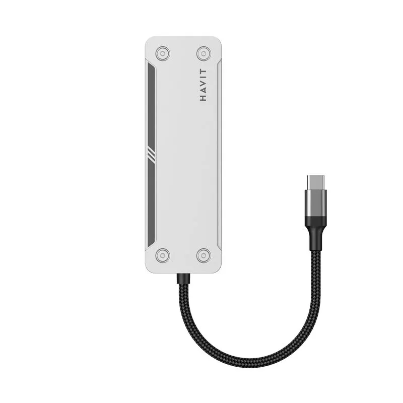 Hub multipuertos 5 en 1 USB Havit HB4020
