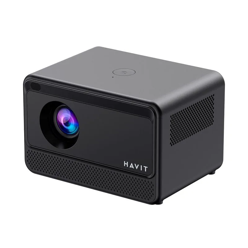 Videoproyector Havit PJ211 Prime Hematite Android TV 9.0, negro
