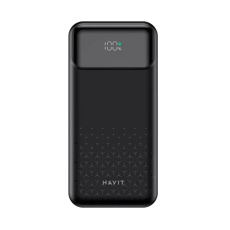 Batería portátil Havit de 20.000 mAh PB103, negra