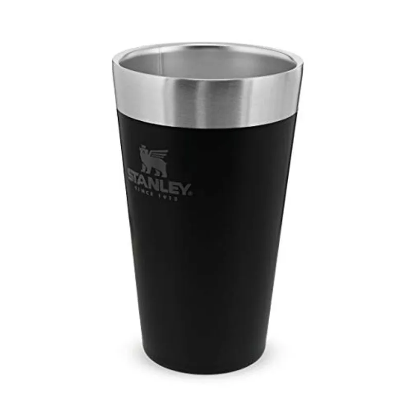 Stanley Adventure Empilhamento De Cerveja Pint 0.47l / 16oz Matte Black Vacuum 47l