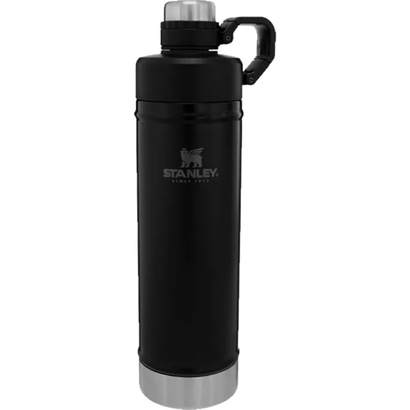 Botella Para Liquido Negra 740ml Stanley