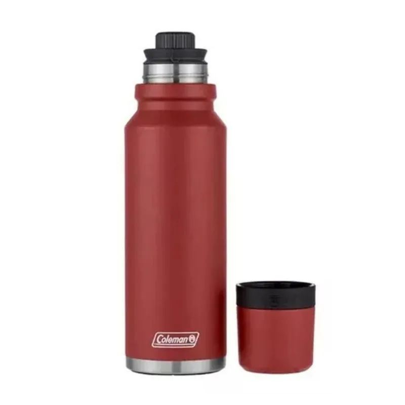 Termo Coleman 1,2 Lts con Pico Cebador Rojo