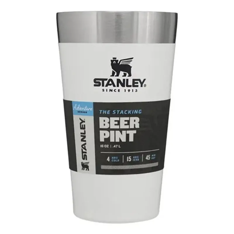 Vaso Pinta Stanley Original 473ml Blanco VASO PINTA