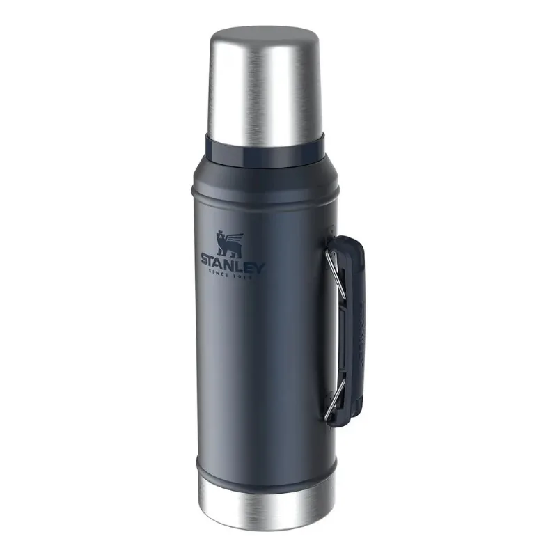 Termo Stanley Clasico 950 Ml En Colores Vibrantes Azul NightFall Rosa