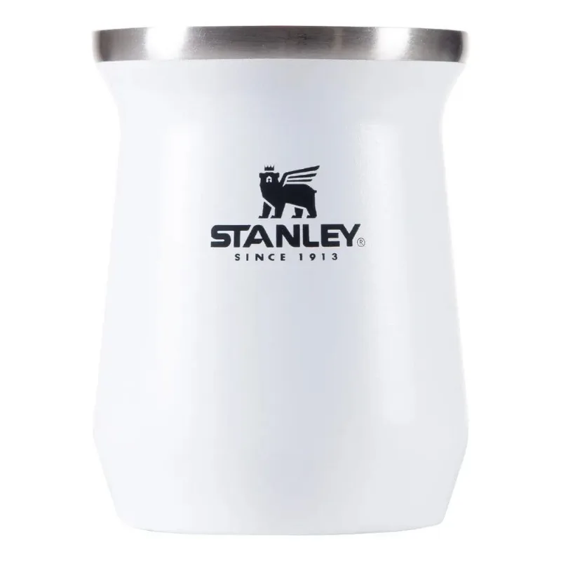 Mate Stanley Acero Inoxidable Termico Classic Original Blanco Liso Polar