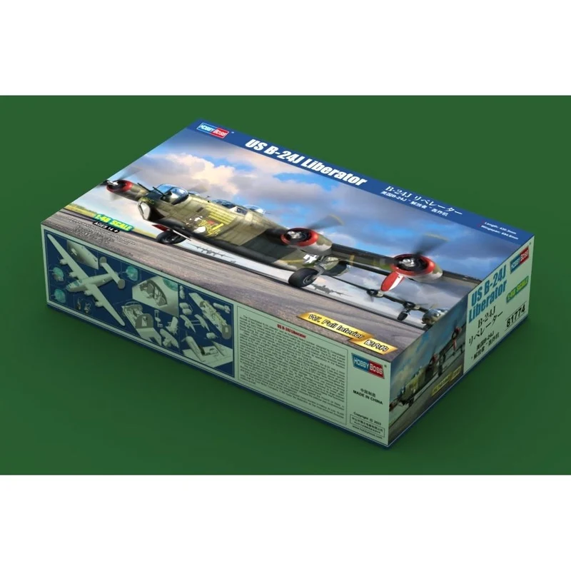 Hobby Boss 1/48 US B-24J Liberator Plastic Model Kit [81774]