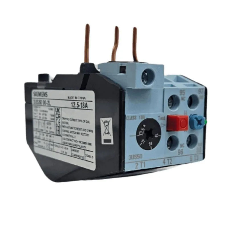 Relé Bimetálico 3US5000 Proteção para Motores 1,0-1,6A com Reset Manual Automático Bivolt Siemens