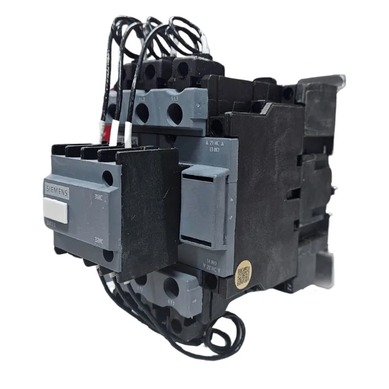 Contator 3MT7005-0JA12-6AN2 220V 1NA-2NF P/Capacitor 46,1KVAR em 380V - Siemens