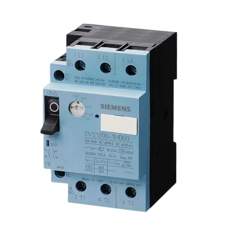 Disjuntor Proteção Motor 0,16-0,24A 3Vs13001Mc00 Siemens