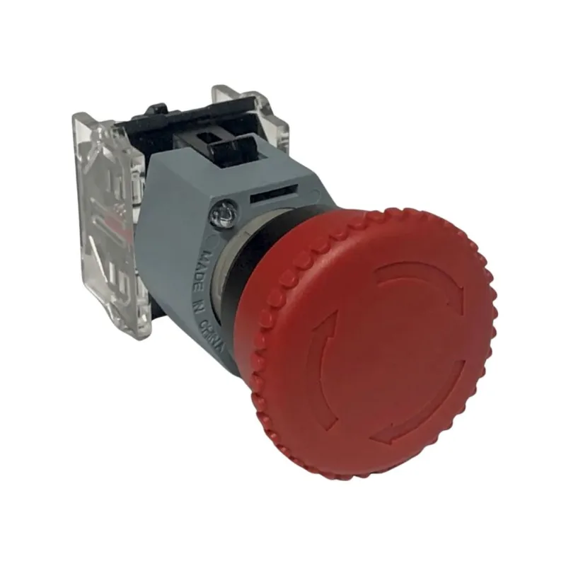 Botão Emergencia Plástico 22Mm Vermelho 1Nf Giratório D40Mm 3Sb71301Hb201Ca0 Siemens