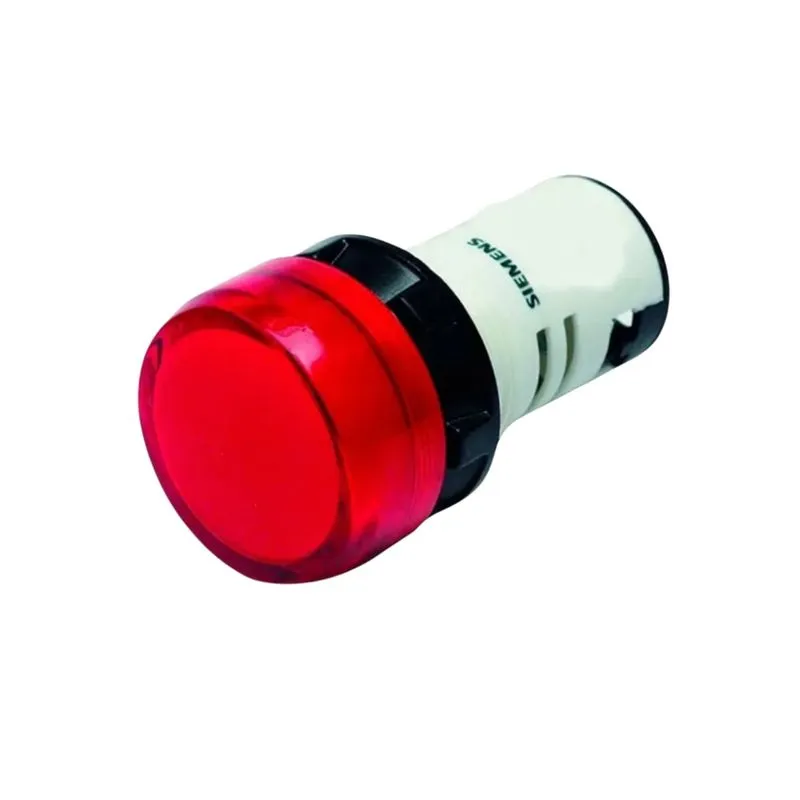 Sinaleiro Redondo 22Mm Led 24V/Cc Vermelho 3Sb72136Aa201Aa0 Siemens