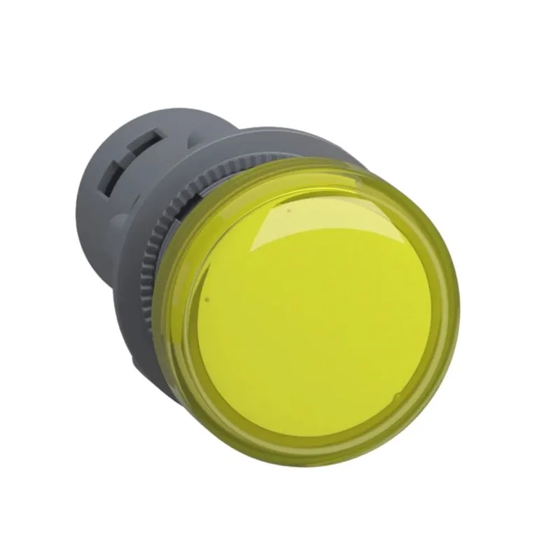 Sinaleiro Redondo 22Mm 3Sb72166Aa301Aa0 Led 220V Amarelo Siemens