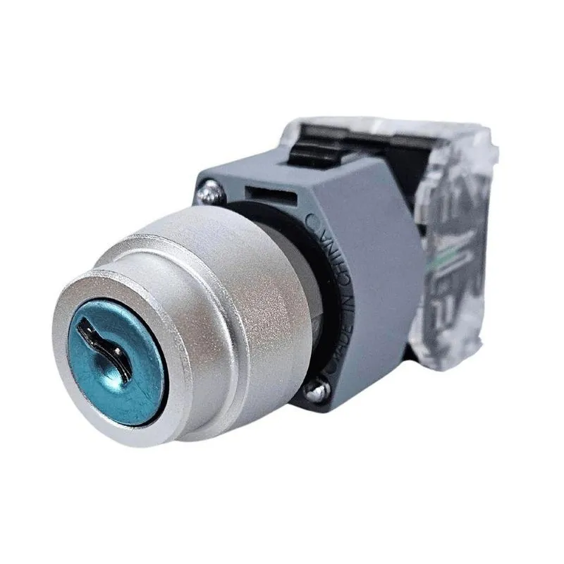 Botão Comutador 3SB7130-4AL11-1NA0 3 Posições com Chave 2x1NA Siemens
