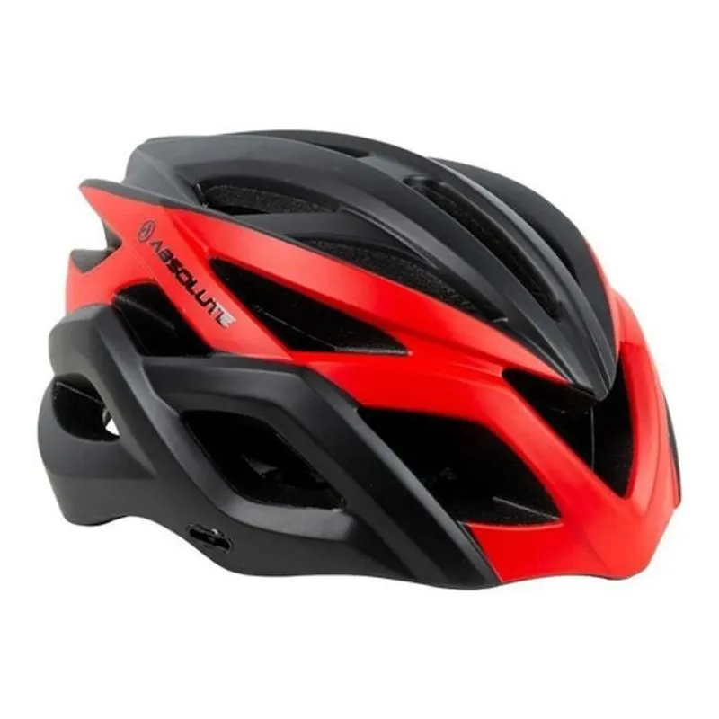 Capacete Ciclismo Absolute Wild Flash Integrado Usb Vermelho