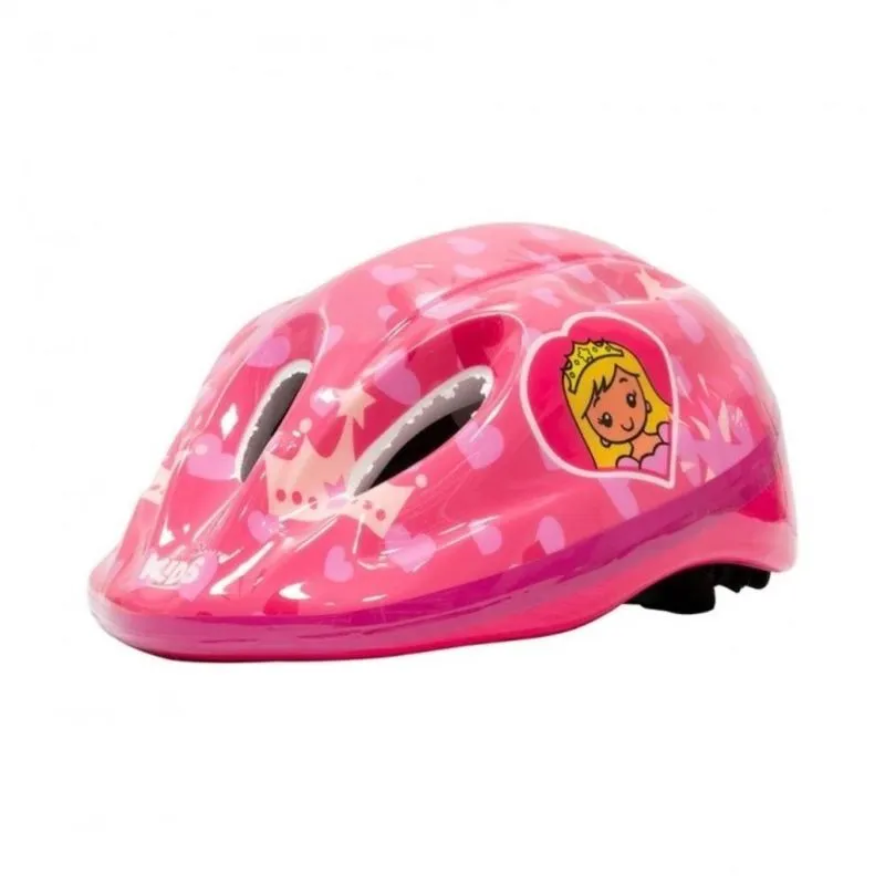 Capacete Infantil Shake Princesa Bike Patins Kids Rosa M / Rosa