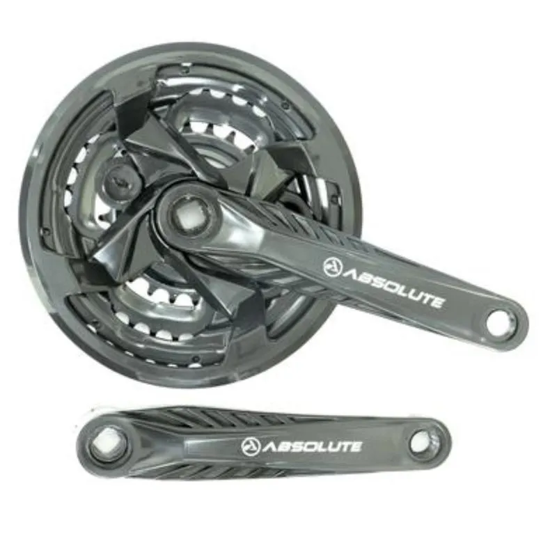 Pedivela Bike Mtb Absolute Aço 170mm 28/38/48 Indexado