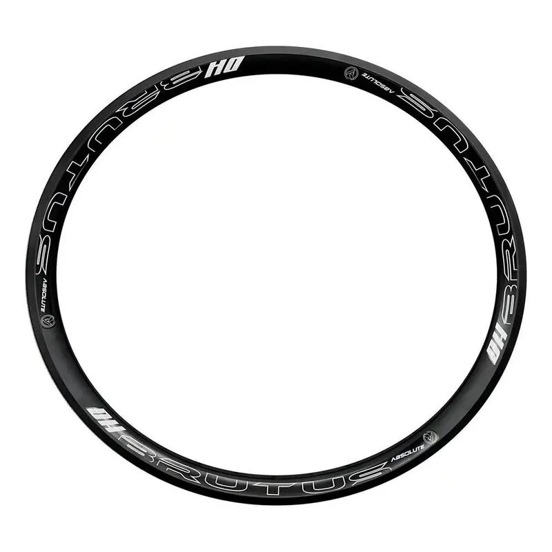 Aro Brutus DH Folha 26 Disc 36 Furos Preto Fosco Sem Ilhós Downhill Freeride e Dirt Jump