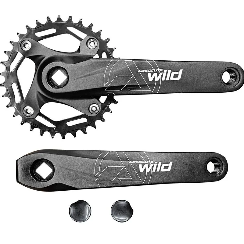 Pedivela Ponta Quadrada Wild Coroa Removível 34 Dentes Bike Mtb Absolute