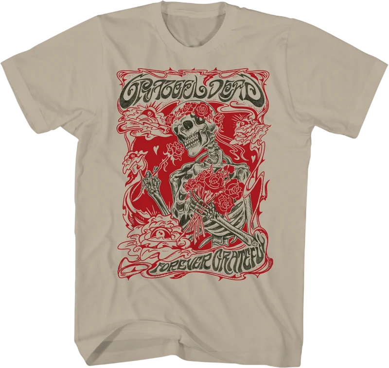 Forever Grateful Dead T-Shirt 2XL