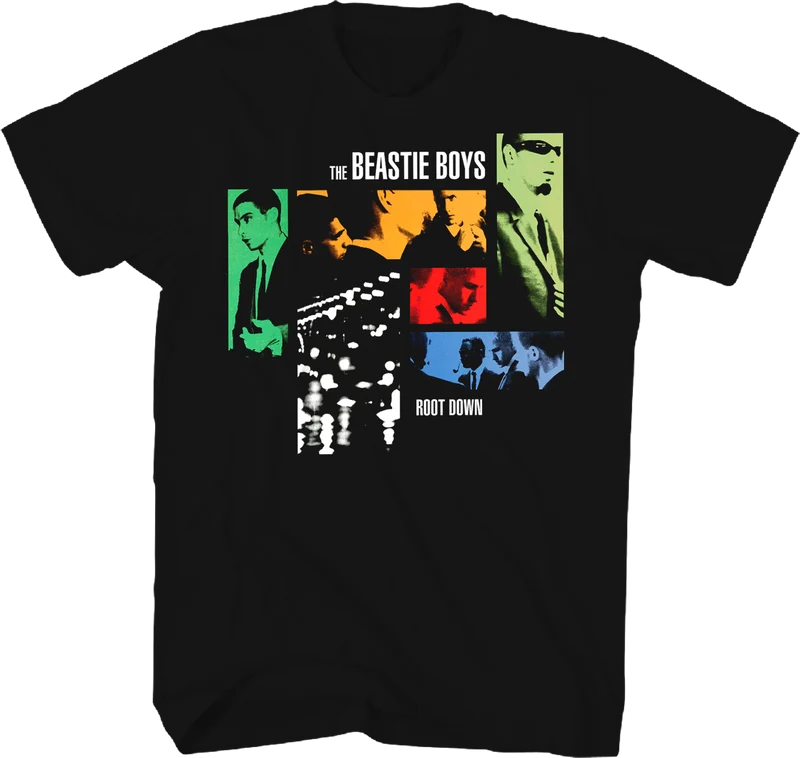 Front & Back Root Down Beastie Boys T-Shirt Medium