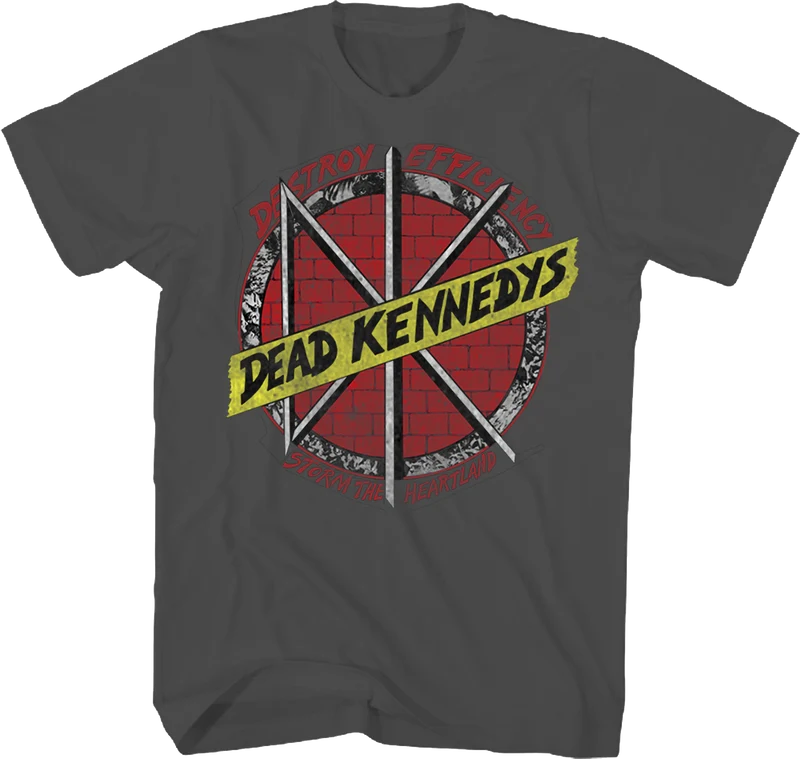 Destroy Efficiency Dead Kennedys T-Shirt 2XL