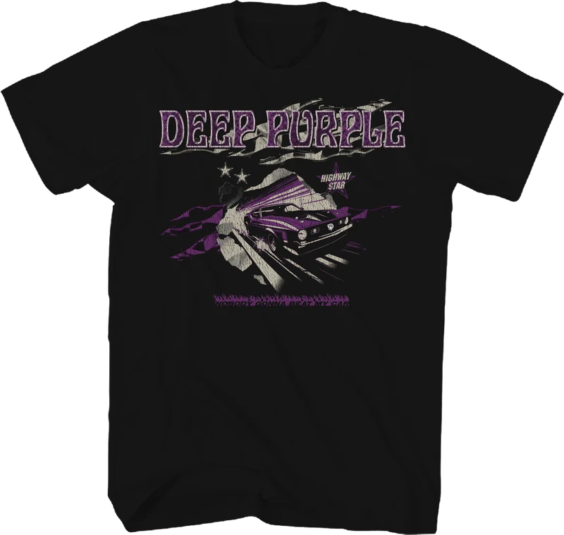 Highway Star Deep Purple T-Shirt Large