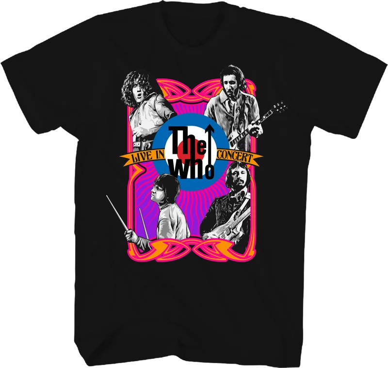 Live In Concert The Who T-Shirt XL