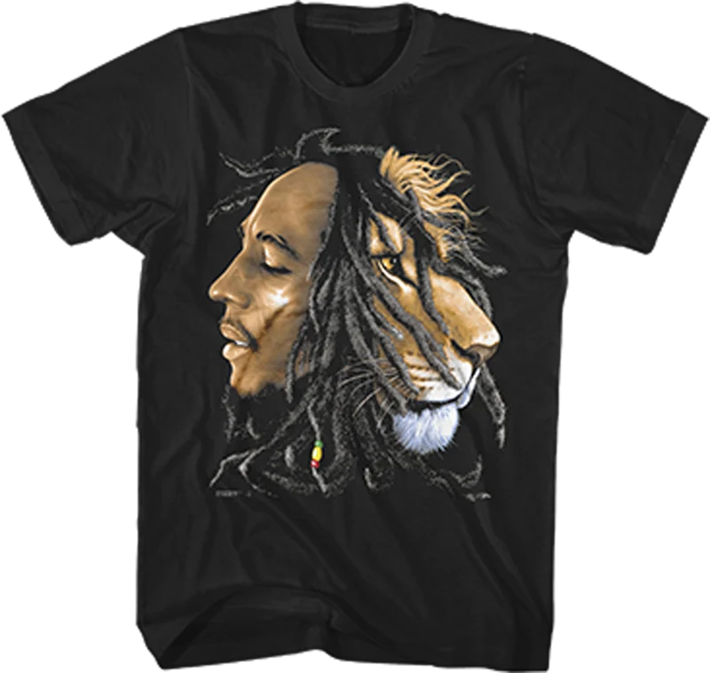 Lion Bob Marley T-Shirt 3XL