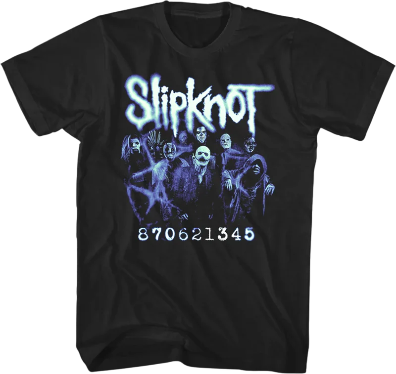 Front & Back Numbers Slipknot T-Shirt 3XL