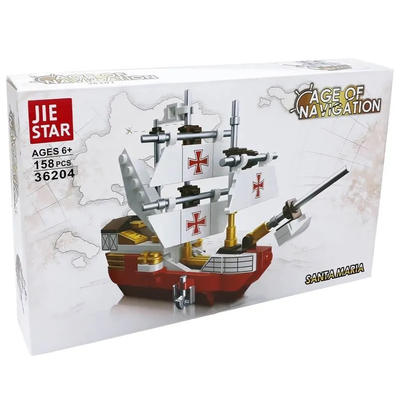 AGE OF NAVIGATION SANTA MARIA 158 PECAS JIE STAR