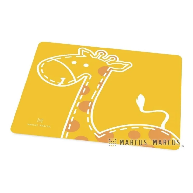 Jogo Americano Em Silicone Girafa - Marcus & Marcus Cor Amar