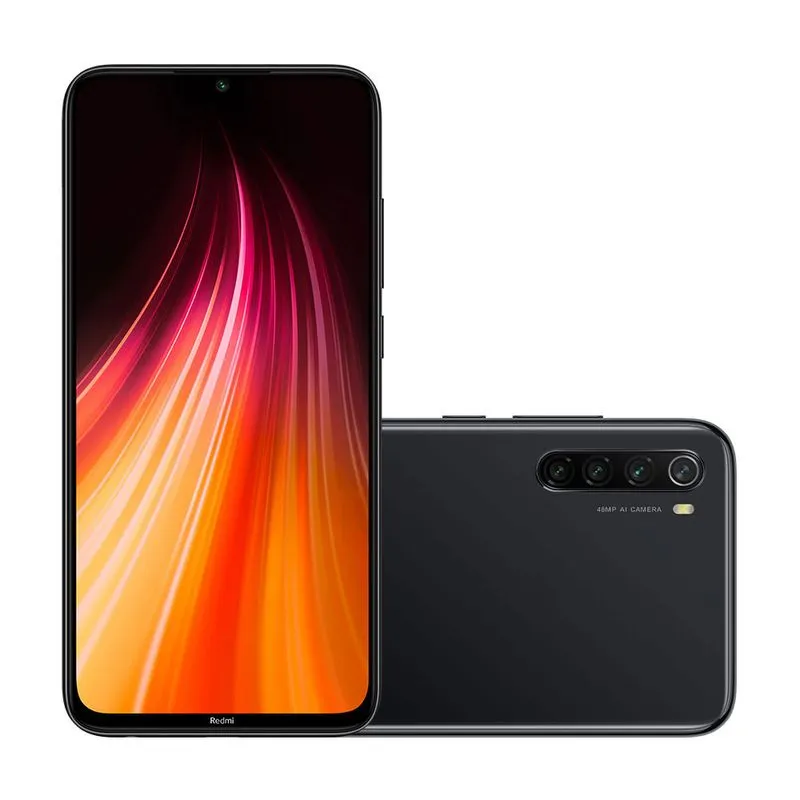 Smartphone Xiaomi Redmi Note 8 Dual 128Gb Preto - Space Black