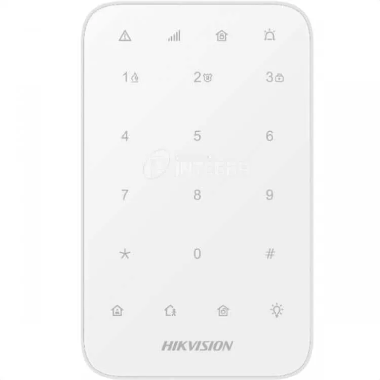 Teclado Sem Fio de Alarme Hikvision Ds-pk1-e-wb Axpro