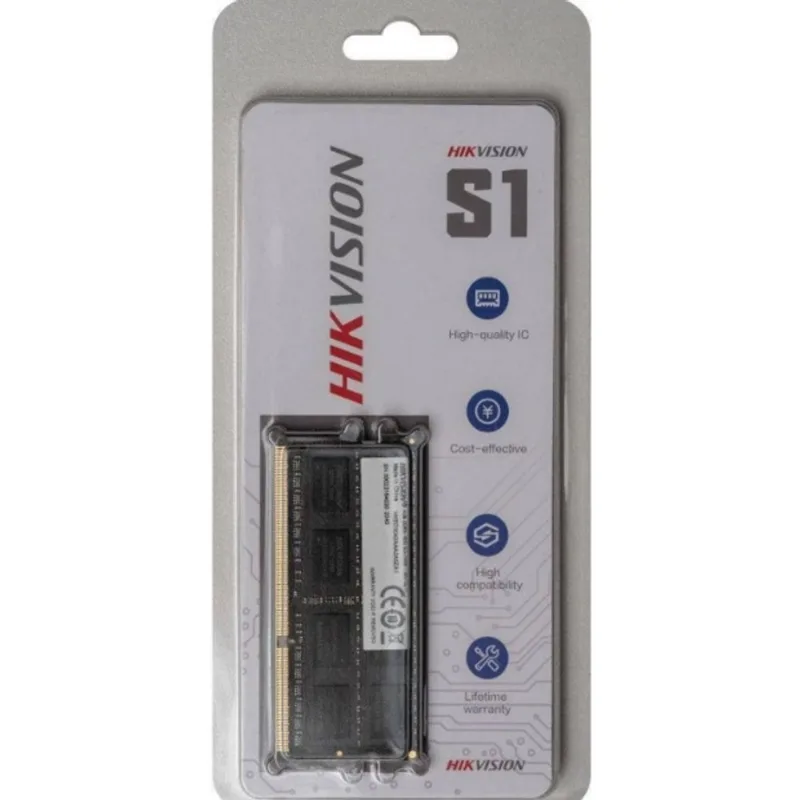 Memória S1 8GB DDR3 1600MHZ 1.35V - Hikvision