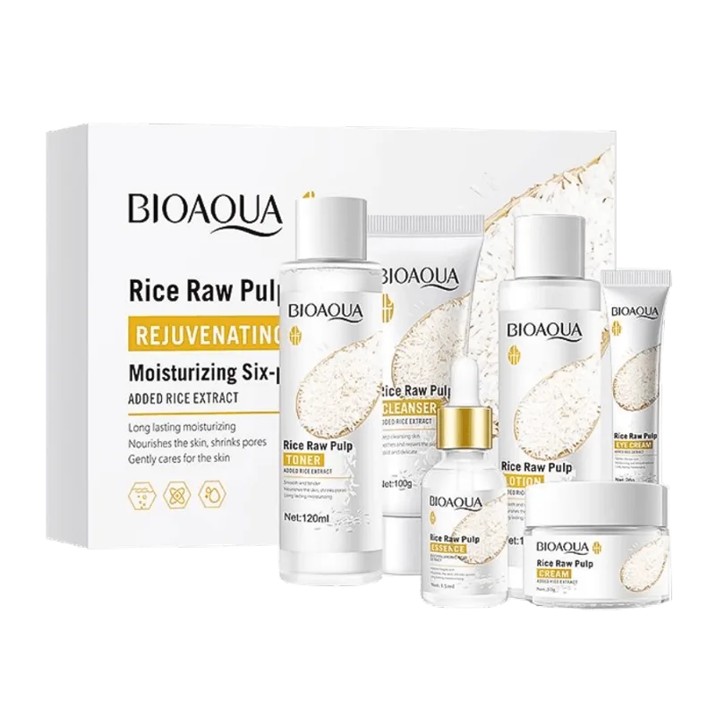 BioAqua Kit Hidratante de Arroz|6 Piezas