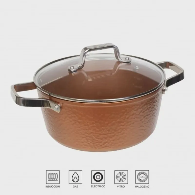 Caçarola Origen 28x15cm Cobre