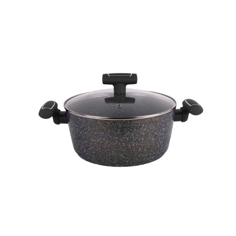 Cacerola Stone Forjada Induccion 24x10.5