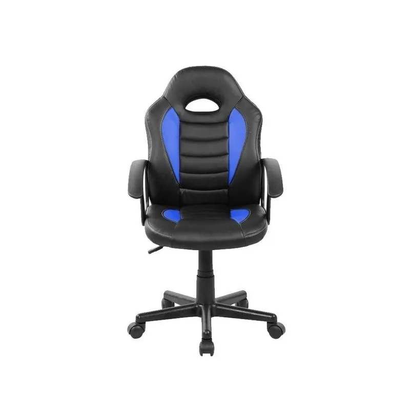 Cadeira Gamer Infantil Gt Dpx Preta E Azul