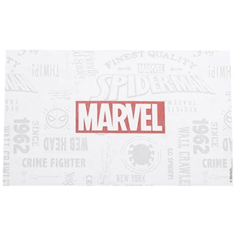 Jogo Americano Série Marvel Cor Branco 2 Unidades