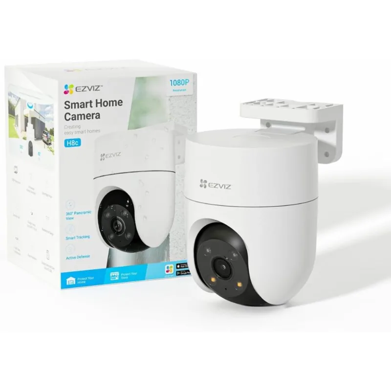 Cámara de Seguridad WiFi Exterior 350 Grados Ezviz H8C 1080p