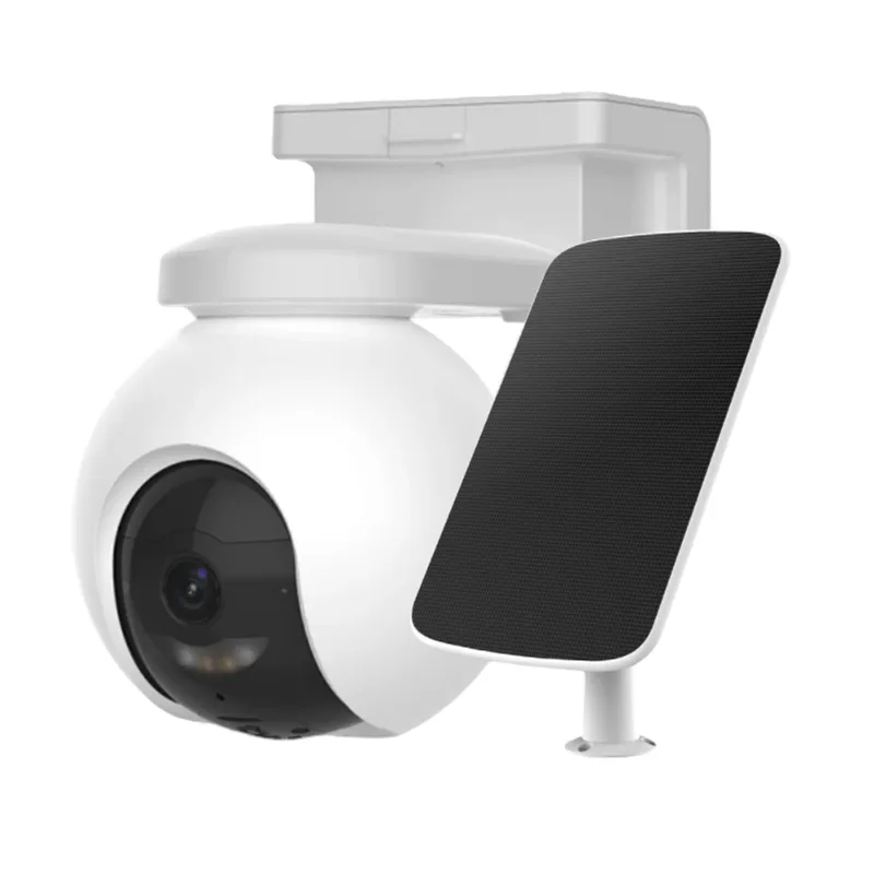 Kit Cámara de seguridad Ezviz hb90 doble lente 4+4mp + panel solar (cs-hb90/sp-r100(4+4mp)(kit sp)(a