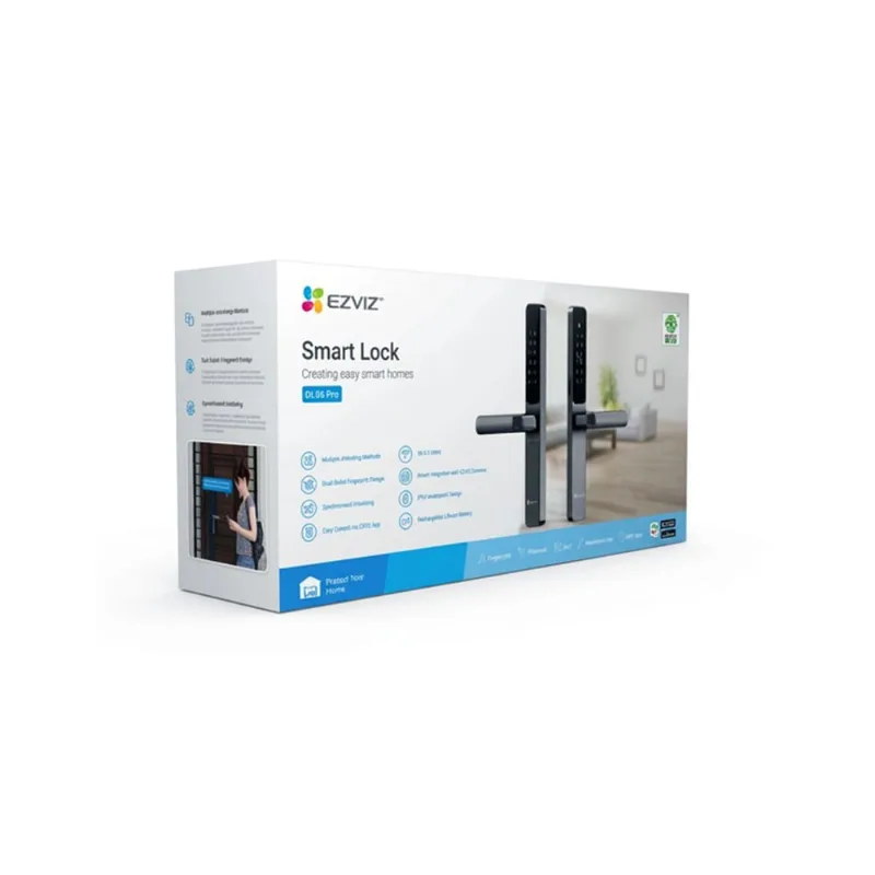Cerradura Ezviz DL06 Smart Home Huella Gris