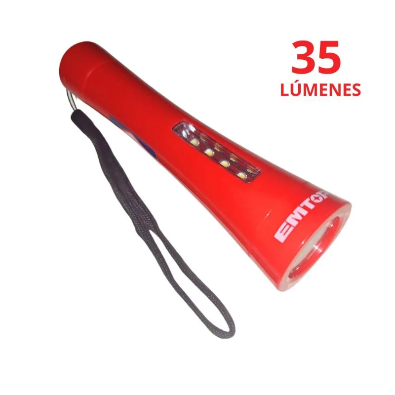 Linterna de Plastico 35 Lumenes Emtop EMFL10035