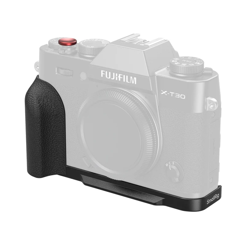 SmallRig L-Shaped Mount Plate with Silicone Handle for FUJIFILM X-T30 / X-T30 II / X-T30 III (Black) 5663 PhotoGear