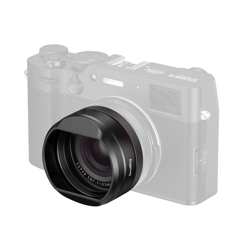 SmallRig UV Filter with Lens Hood Kit for FUJIFILM X100VI / X100V (Black) 5850 PhotoGear