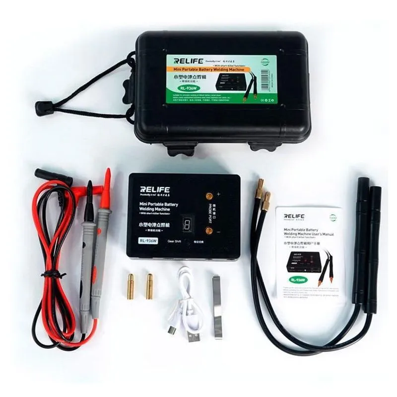 Estação Solda Ponto Portátil Relife Rl-936w 4000mah