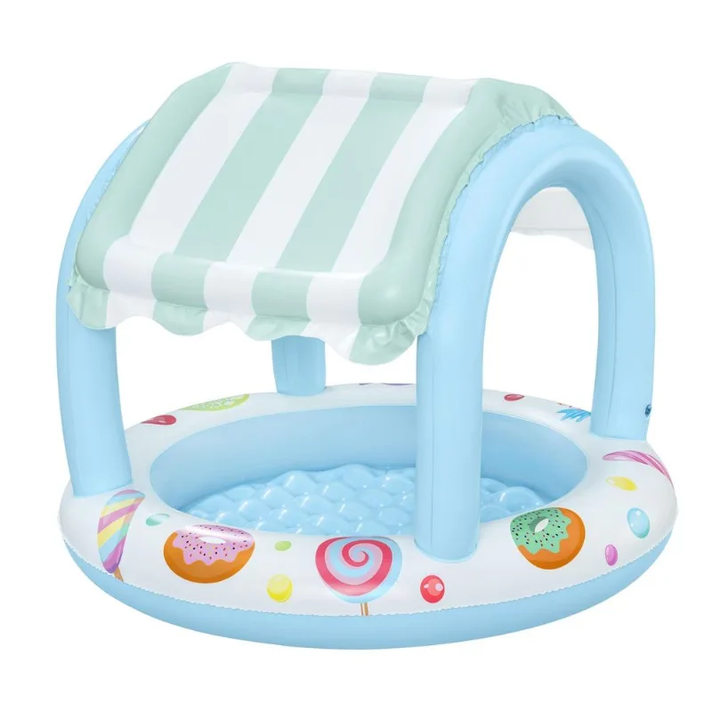 Pileta inflable con techo 1 mt x 84 cm