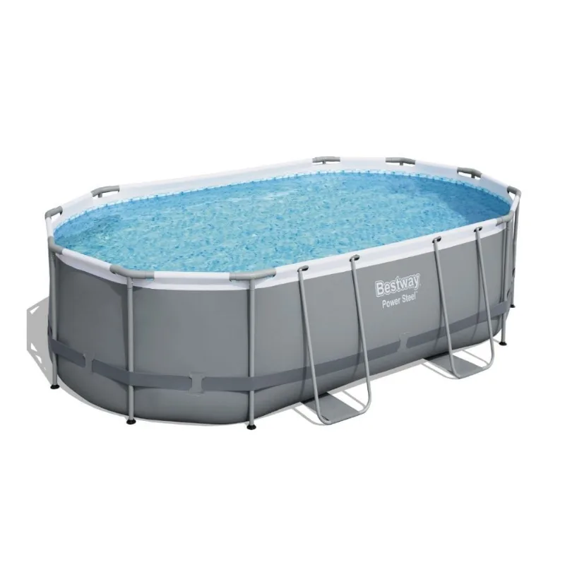Piscina Estructural Ovalada Bestway Steel Pro Max 10949L 305x305x107cm